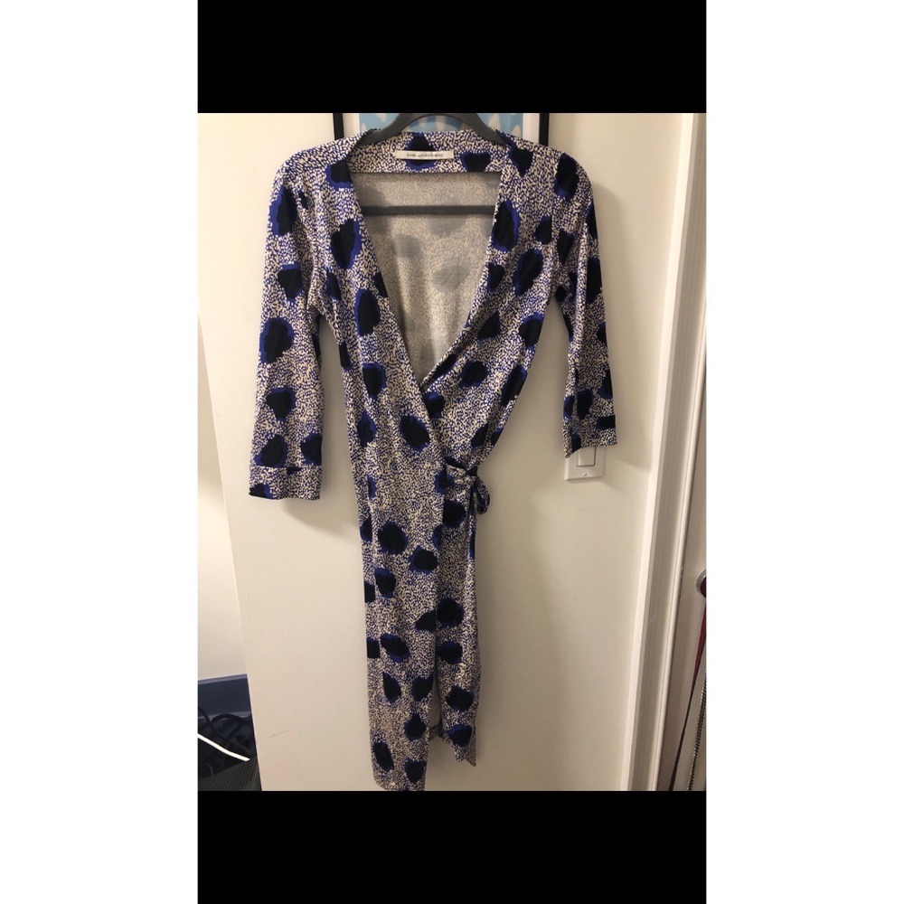 DVF wrap dress